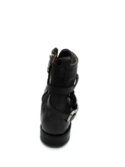 Stivaletto pelle donna A50211 Nero<As98 Clearance