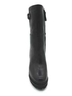 Stivaletto pelle donna CRIS VERGRE' 1205 nero<Cris Vergrè Outlet