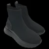 Stivaletto zeppa donna Black - Catia -<Apepazza New