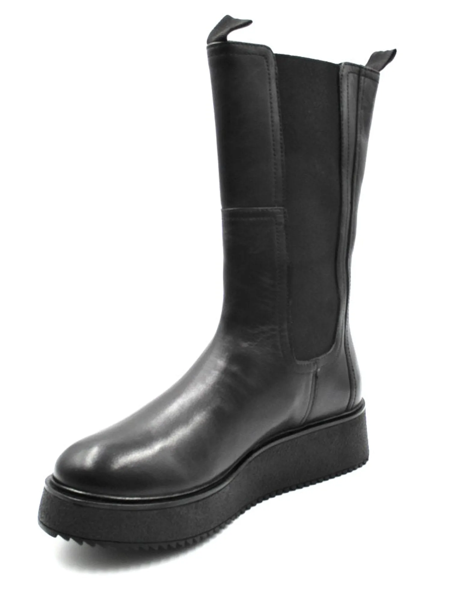 Stivaletto Zuri pelle donna nero<Apepazza Best