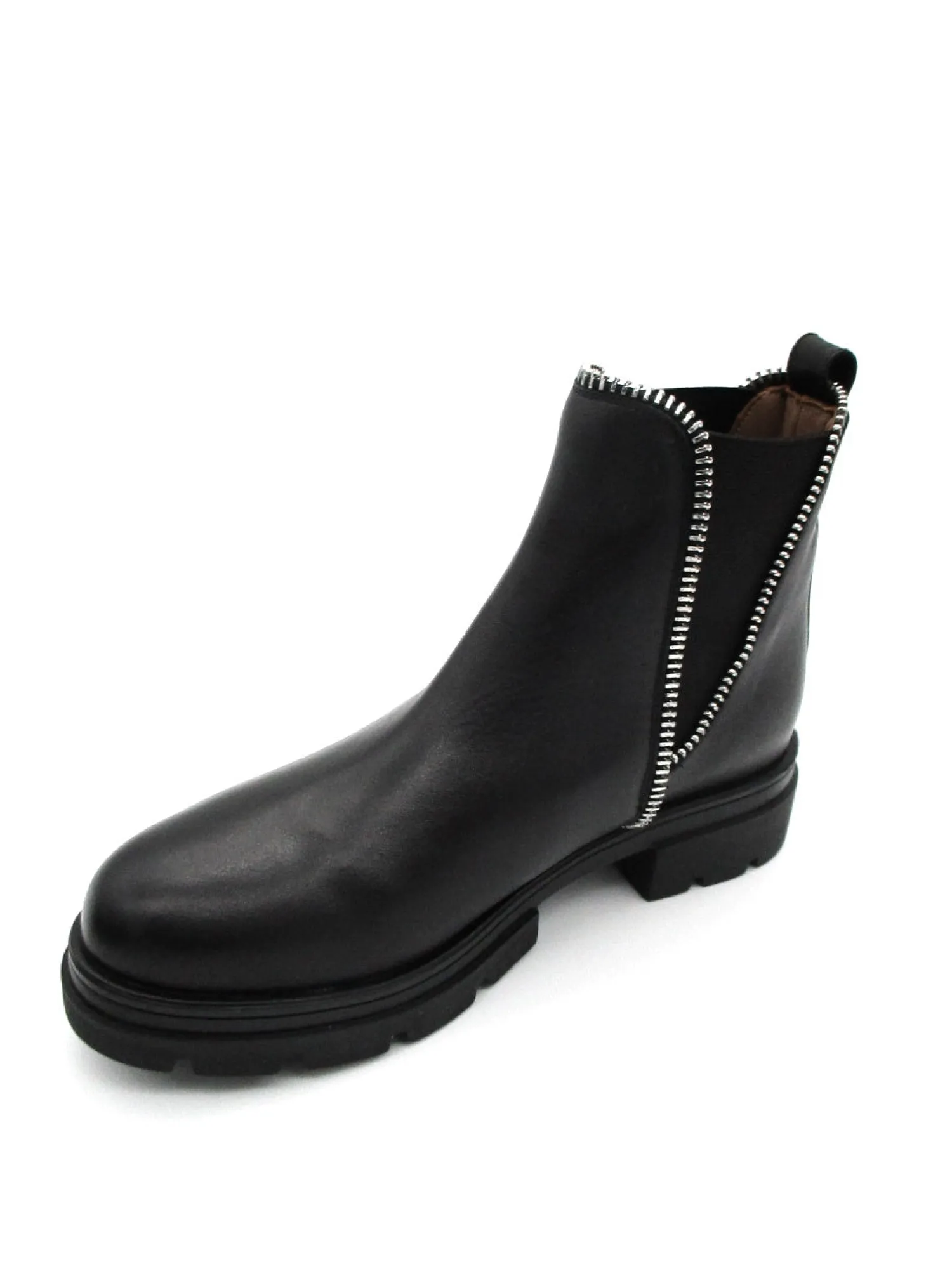 Stvaletto pelle donna 2371 nero<Albano Sale