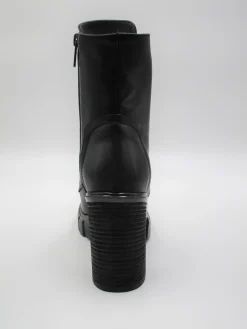Tronchetto Anfibio pelle donna 7353 nero<Fru.it Hot