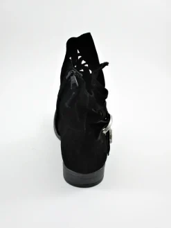 Tronchetto camoscio donna 884236 nero<Mjus Sale