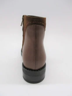 Tronchetto pelle donna 0107 cuoio<Albano Outlet