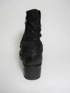 Tronchetto pelle donna BENTLEY nero<Apepazza Hot