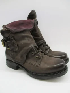 Tronchetto pelle donna 259211 choco/chianti<As98 Outlet
