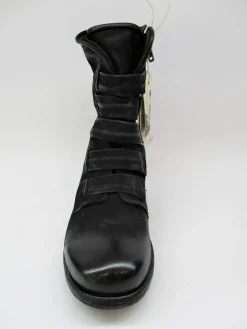 Tronchetto pelle donna 516233 nero<As98 Hot