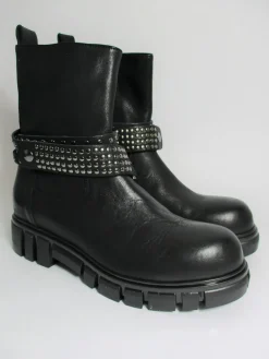 Tronchetto pelle donna 4193 nero<Fru.it Hot