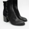 Tronchetto pelle donna 5009 nero<Fru.it Outlet