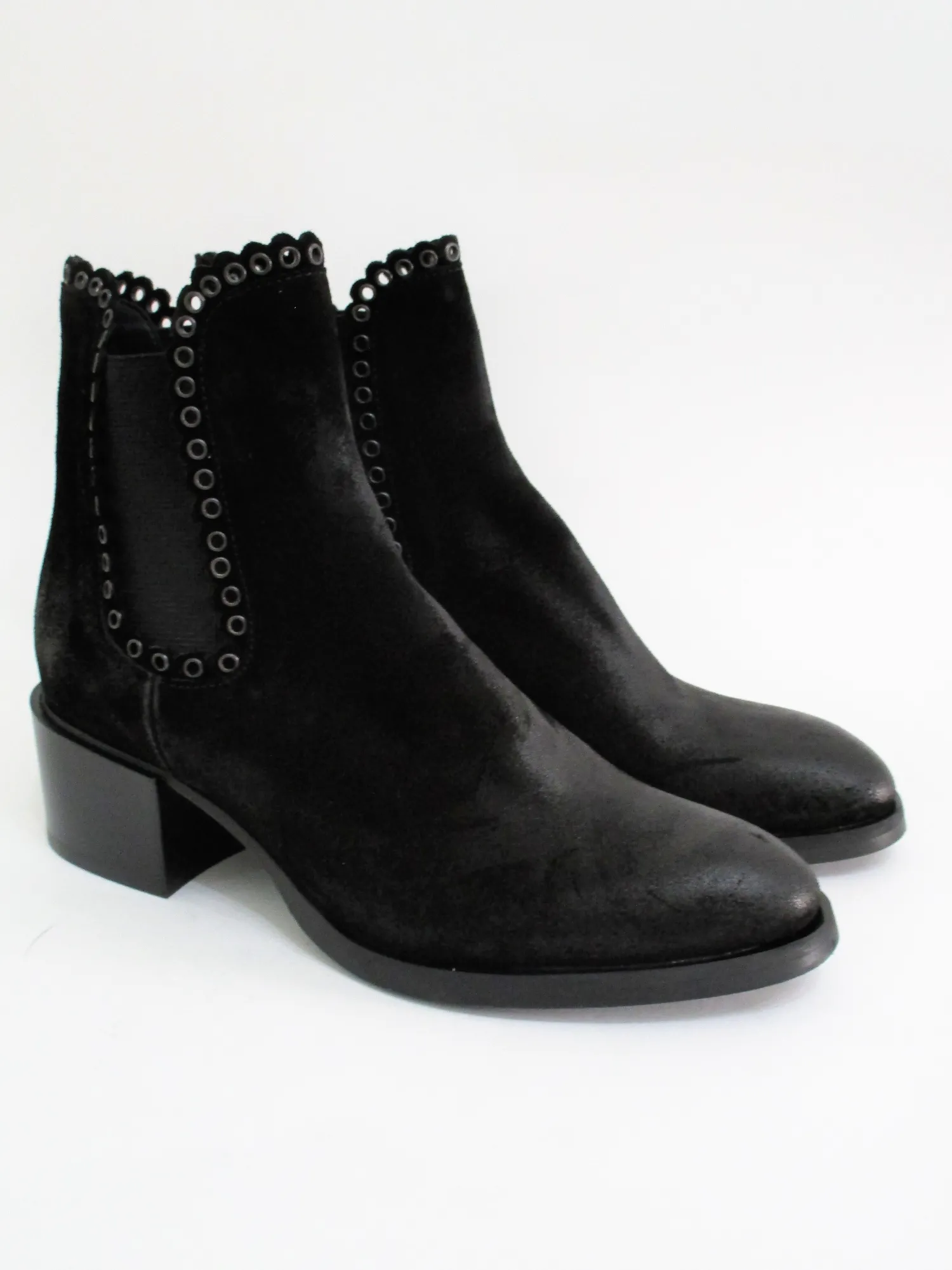Tronchetto pelle donna 5038 nero<Fru.it New