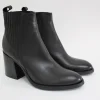 Tronchetto pelle donna 5015 nero<Fru.it Online