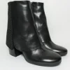 Tronchetto pelle donna 5844 nero<Fru.it Hot