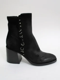 Tronchetto pelle donna 5009 nero<Fru.it Outlet