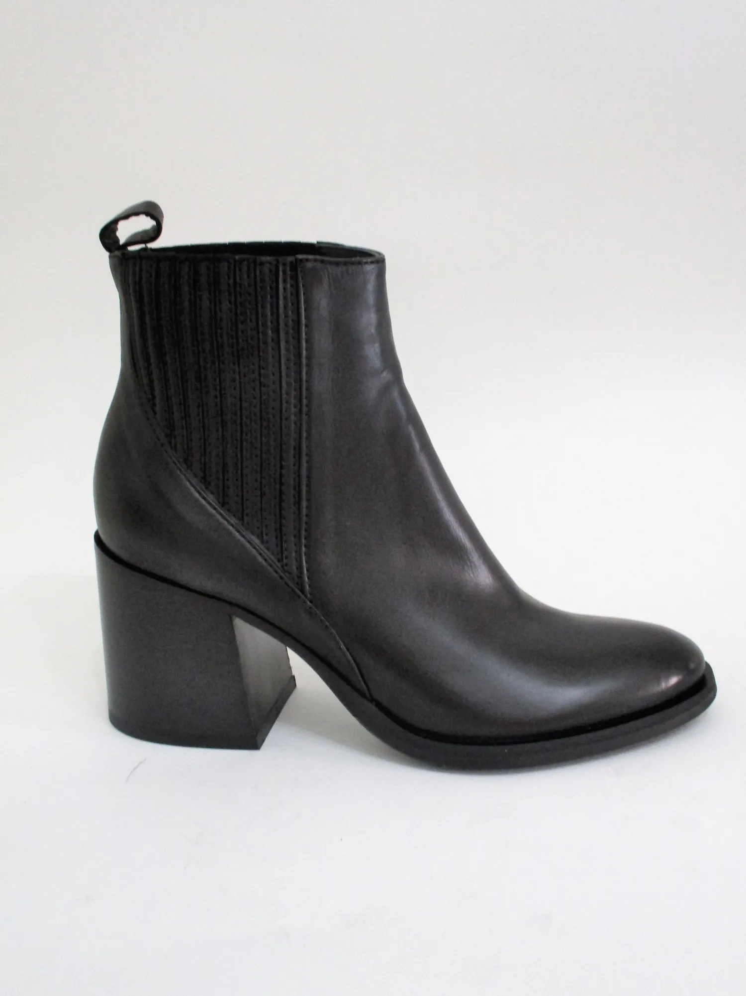 Tronchetto pelle donna 5015 nero<Fru.it Online