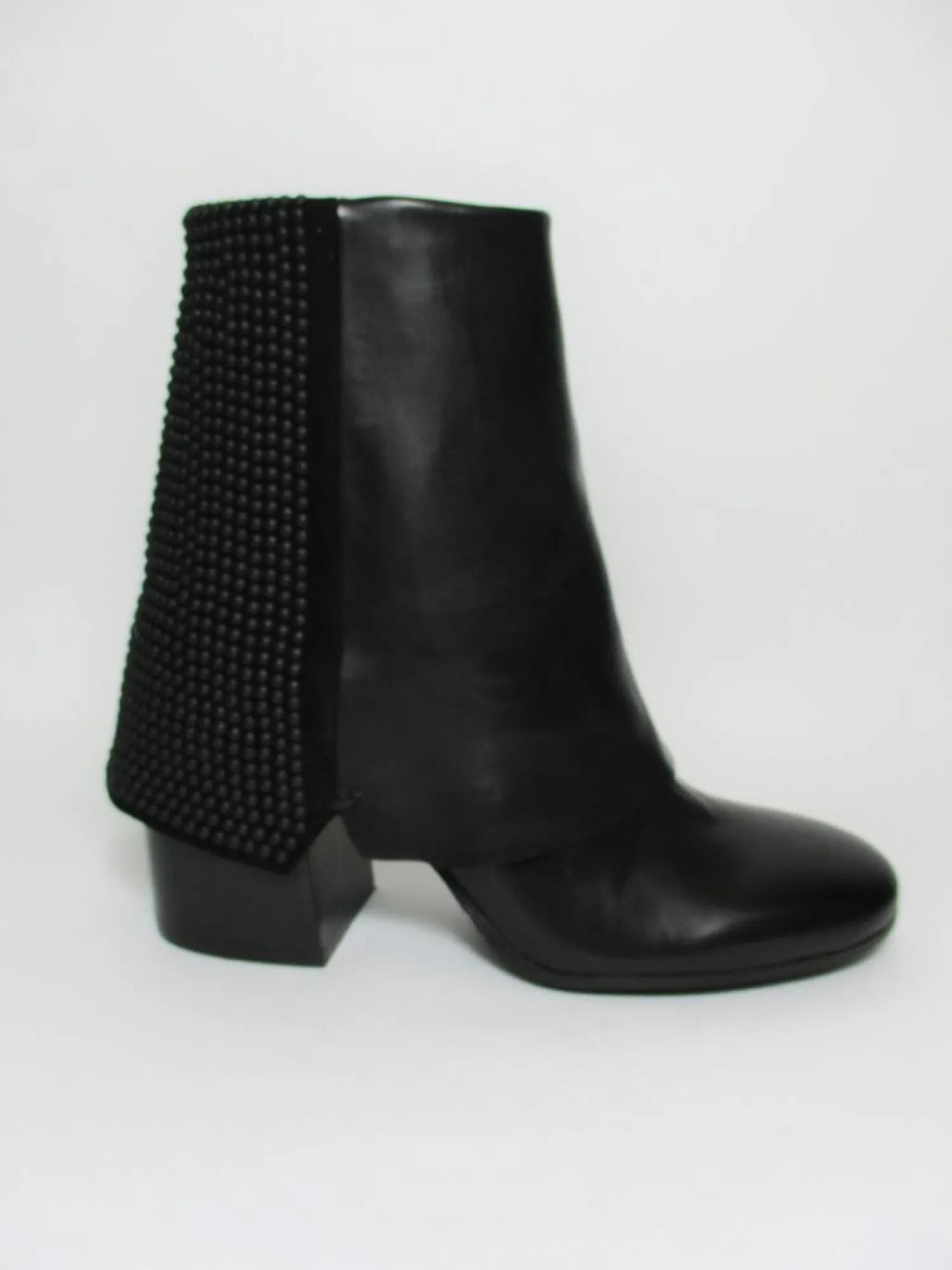 Tronchetto pelle donna 5844 nero<Fru.it Hot