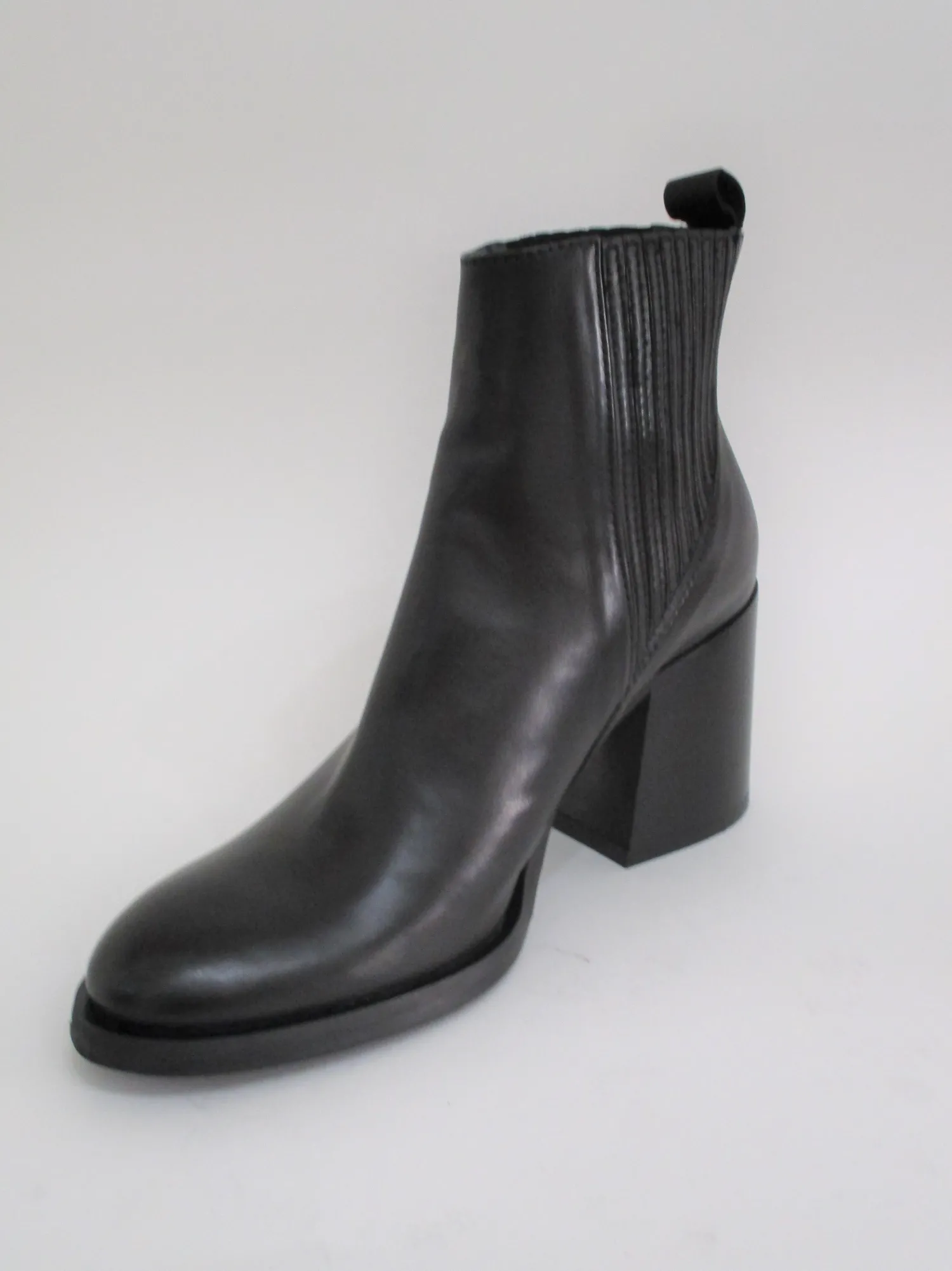 Tronchetto pelle donna 5015 nero<Fru.it Online