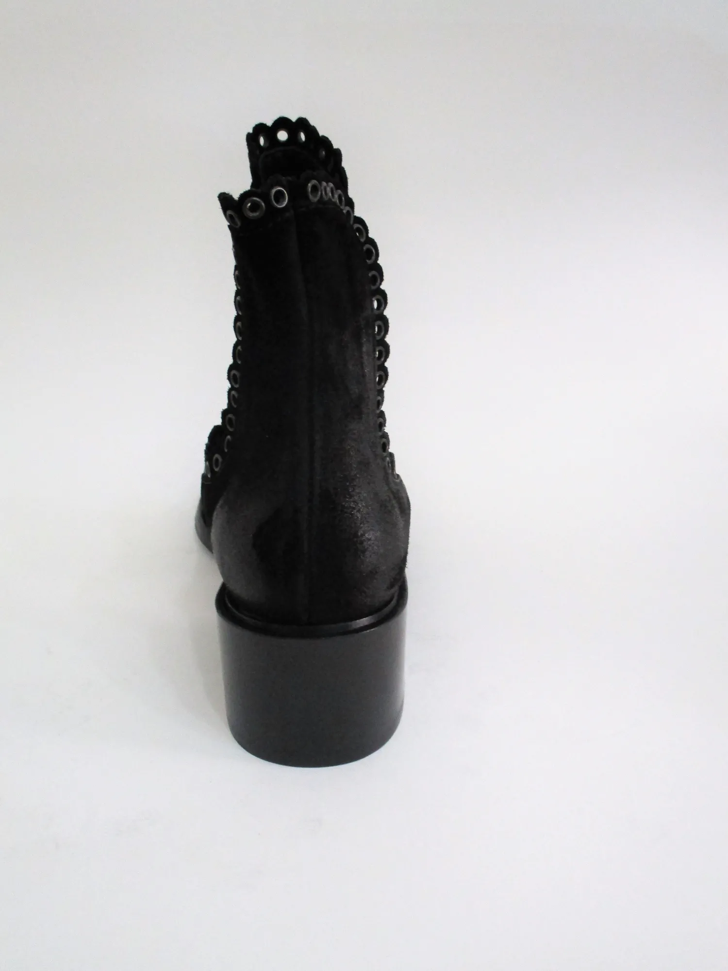 Tronchetto pelle donna 5038 nero<Fru.it New