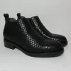 Tronchetto pelle donna 6703 nero<Lilimill Hot