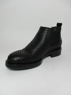 Tronchetto pelle donna 6703 nero<Lilimill Hot