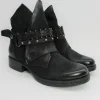 Tronchetto pelle donna 177262 nero<Mjus Online