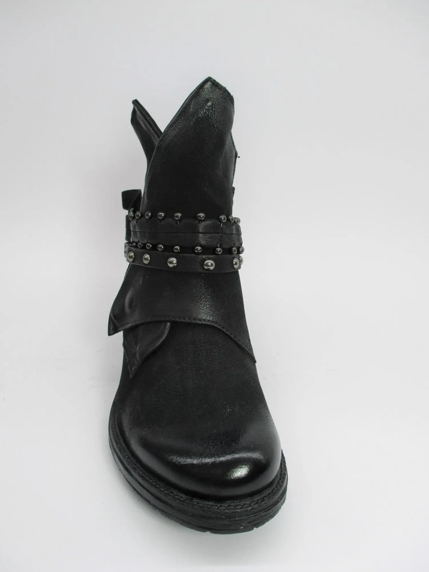 Tronchetto pelle donna 177262 nero<Mjus Online