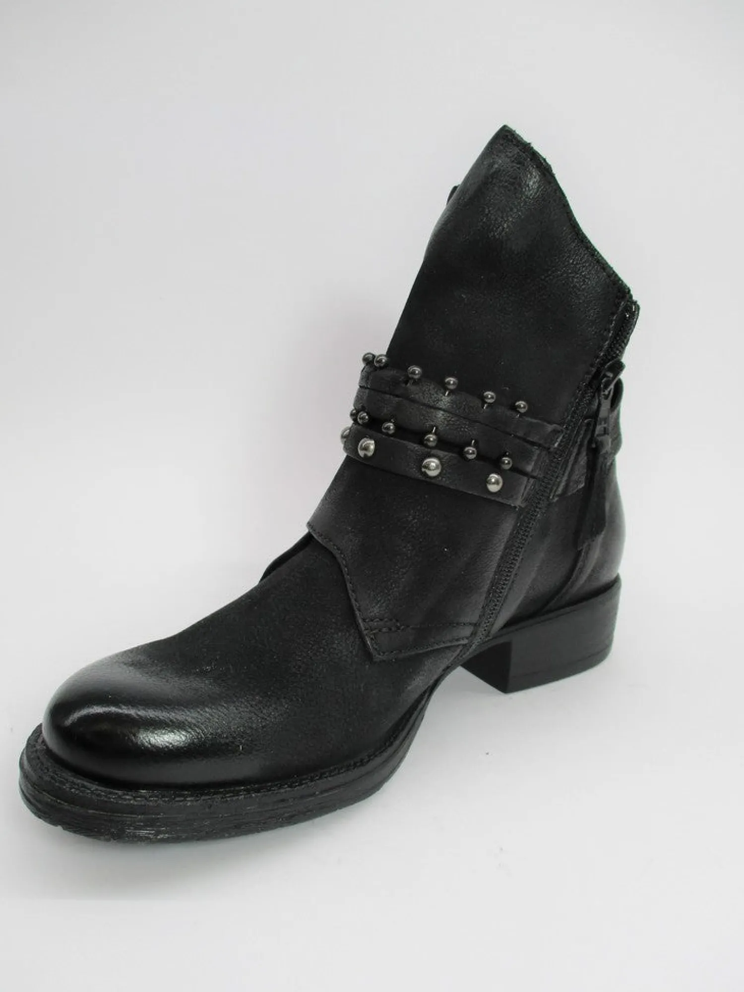 Tronchetto pelle donna 177262 nero<Mjus Online