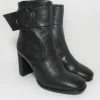 Tronchetto pelle donna 7099 nero<Paola Ferri Fashion