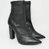 Tronchetto pelle donna 1V78028D nero<Vic Matiè Discount