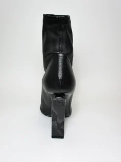 Tronchetto pelle donna 1V78028D nero<Vic Matiè Discount
