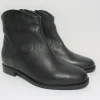 Tronchetto texano pelle donna VALERY 2009 nero<Valery Calzature Sale