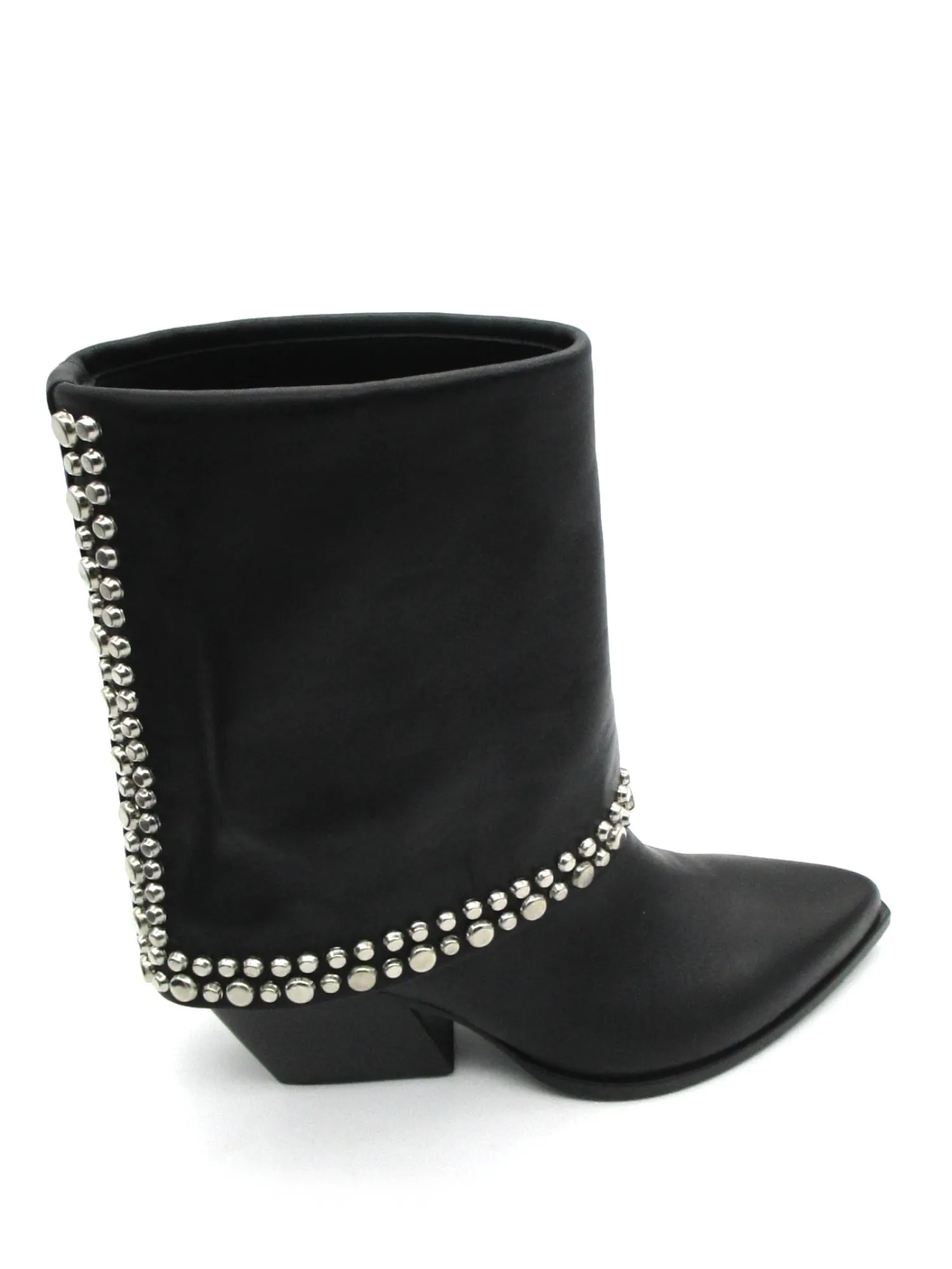 Tronchetto texano pelle donna - E3700 -<Elena Iachi Fashion