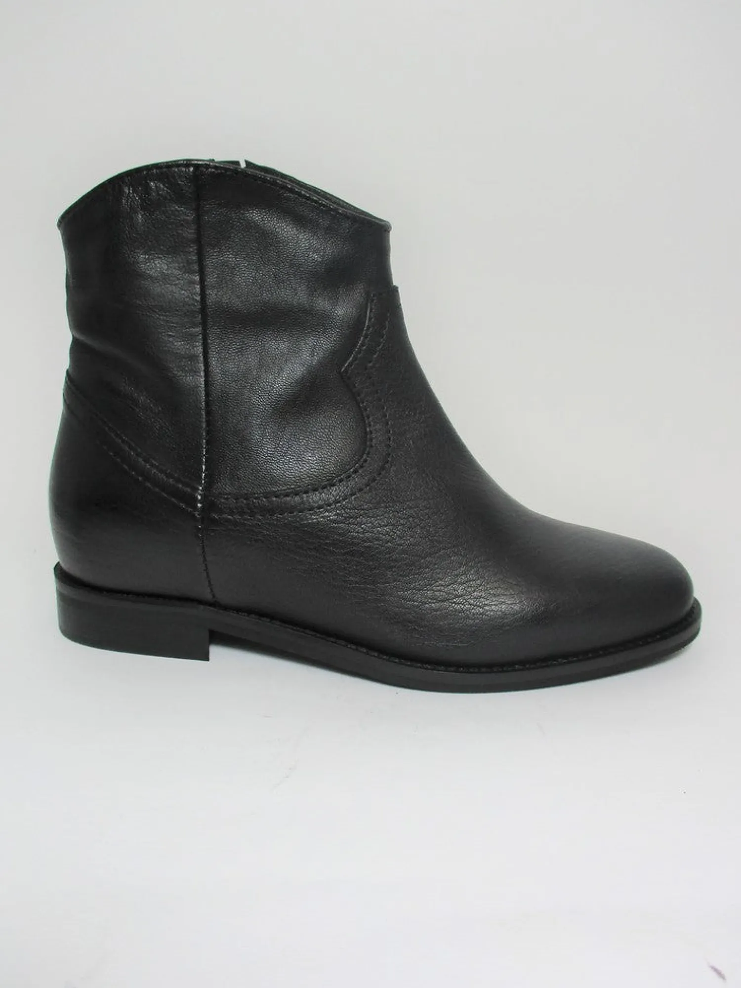Tronchetto texano pelle donna VALERY 2009 nero<Valery Calzature Sale