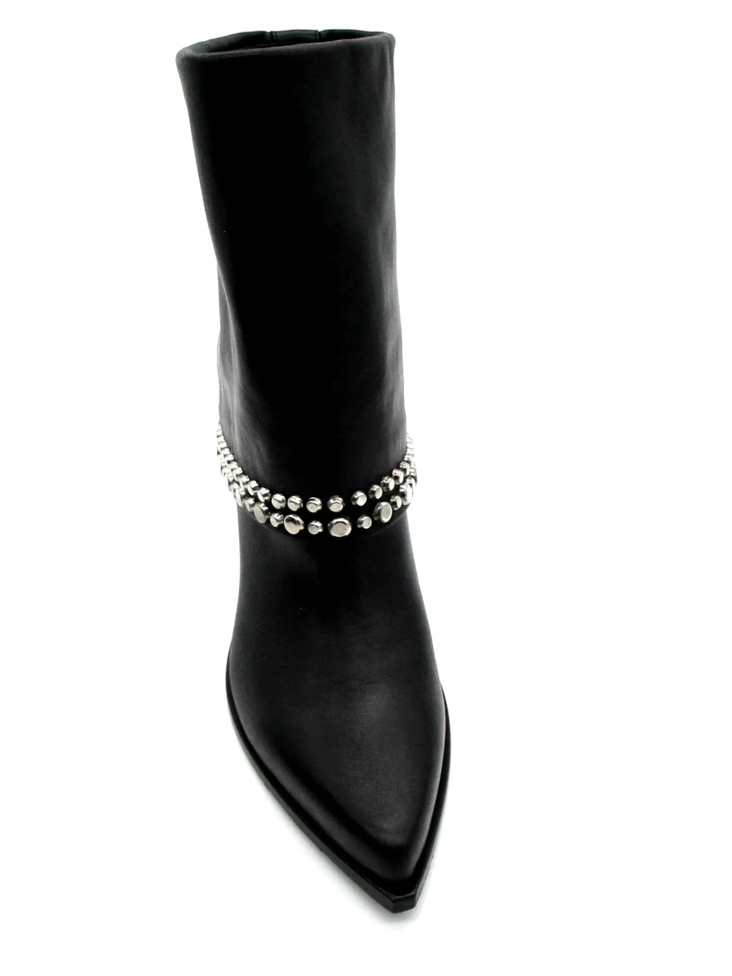 Tronchetto texano pelle donna - E3700 -<Elena Iachi Fashion