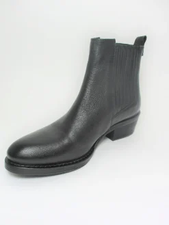 Tronchetto texano pelle donna VALERY 515 nero<Valery Calzature Fashion