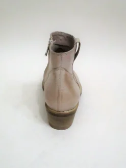 Tronchetto texano pelle donna VALERY 959 taupe<Valery Calzature New